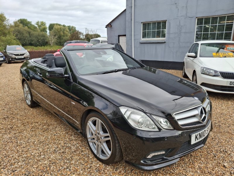 2010 Mercedes-Benz E Class 3.0 E350 CDI V6 BlueEfficiency Sport Cabriolet 2dr Diesel G-Tronic Euro 5 231 ps