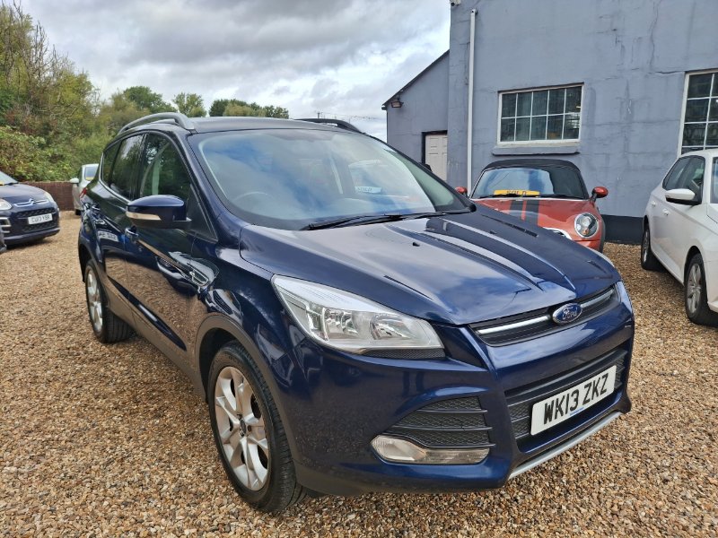 Blue Ford Kuga 2.0 TDCi Zetec SUV 5dr Diesel Manual AWD Euro 5 140 ps