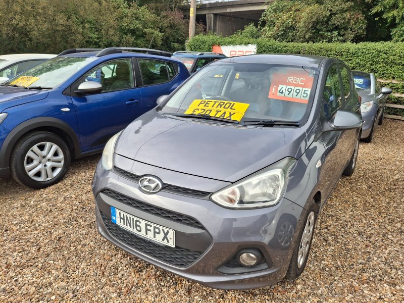Grey Hyundai i10 1.0 SE Hatchback 5dr Petrol Manual Euro 6 66 ps